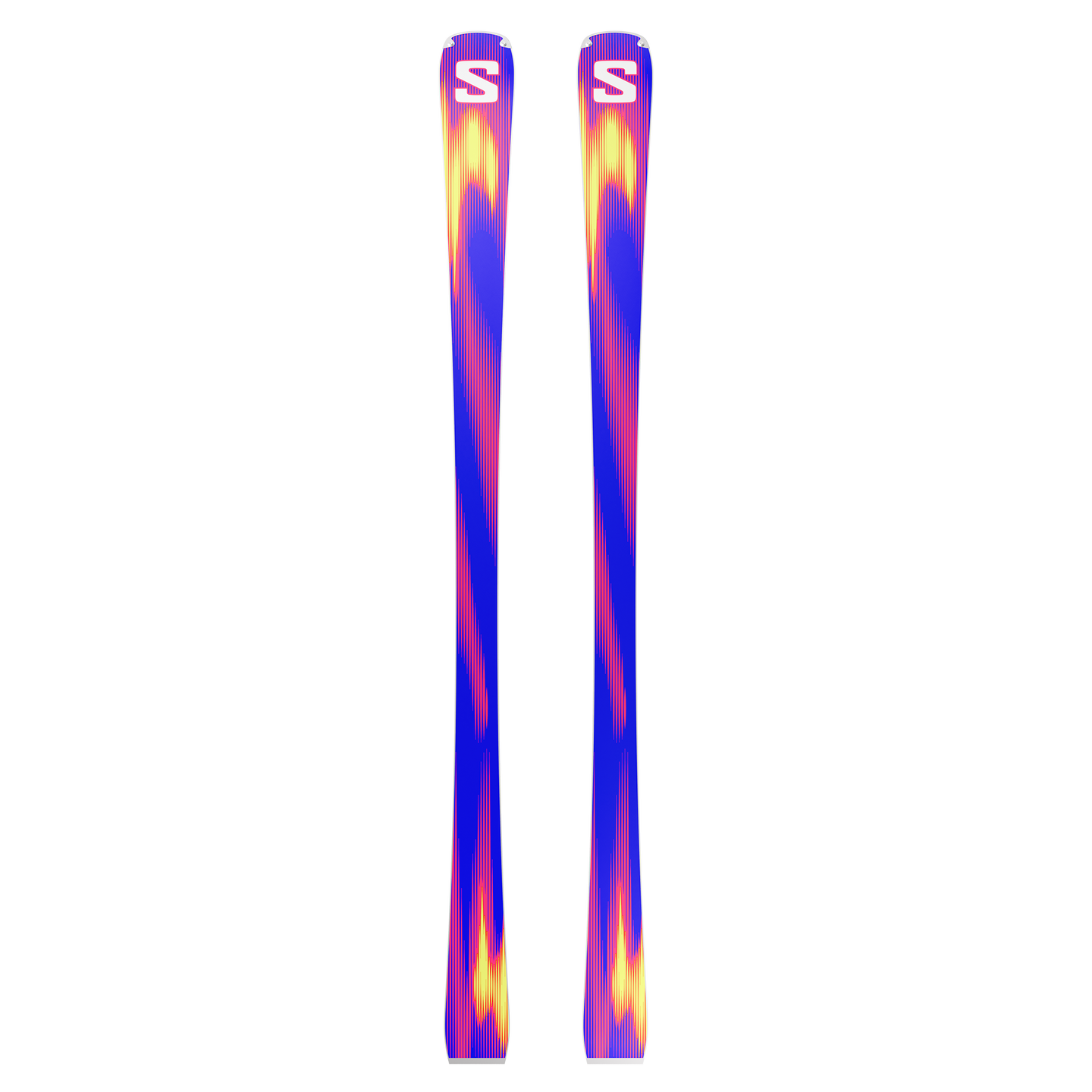 Лыжи Salomon NI S/LAB Equipe SL, цвет: Синий / Красный — фото 2