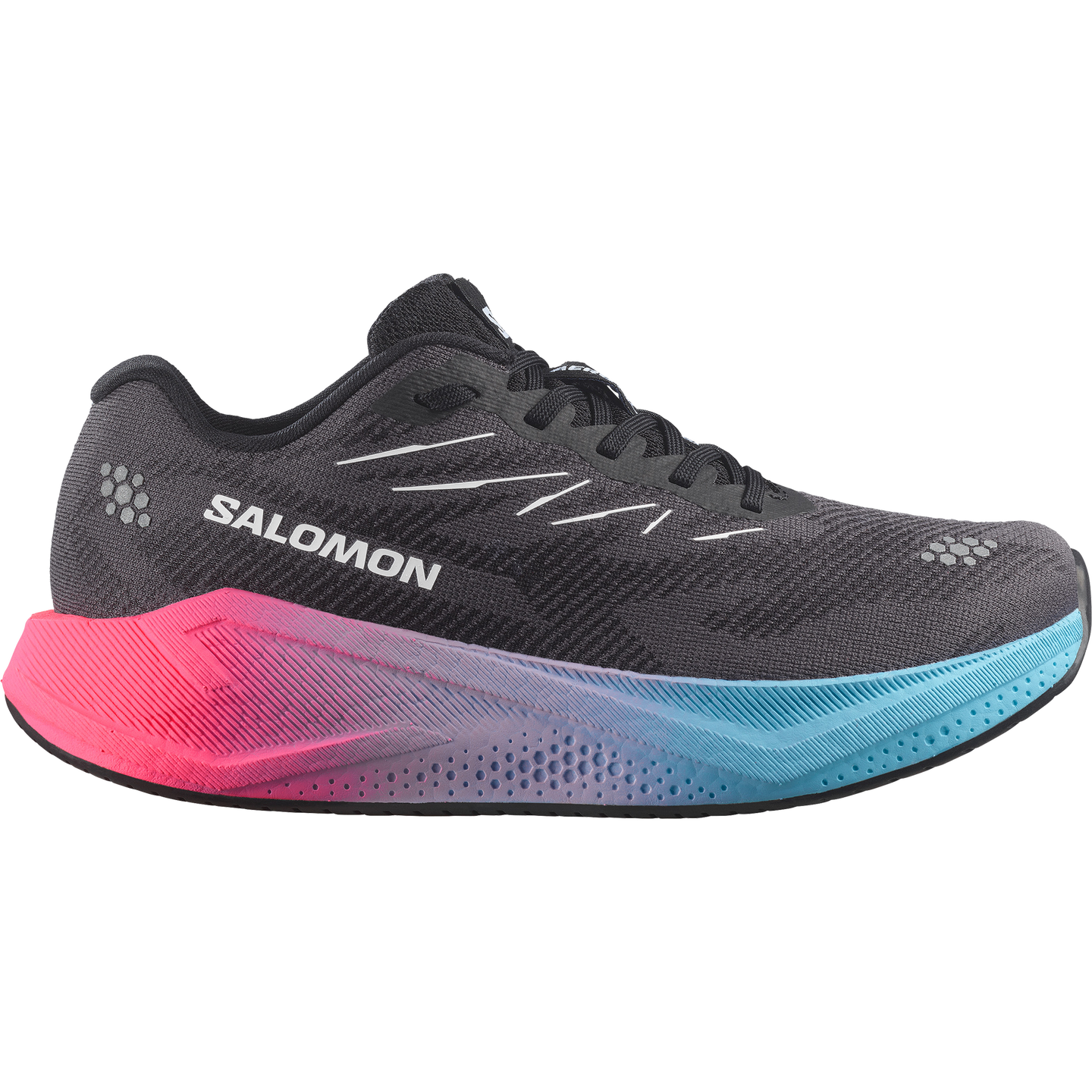 Кроссовки Salomon Aero Blaze 4 Gradient, цвет: Чёрный / Белый, вариант 1 — фото 1
