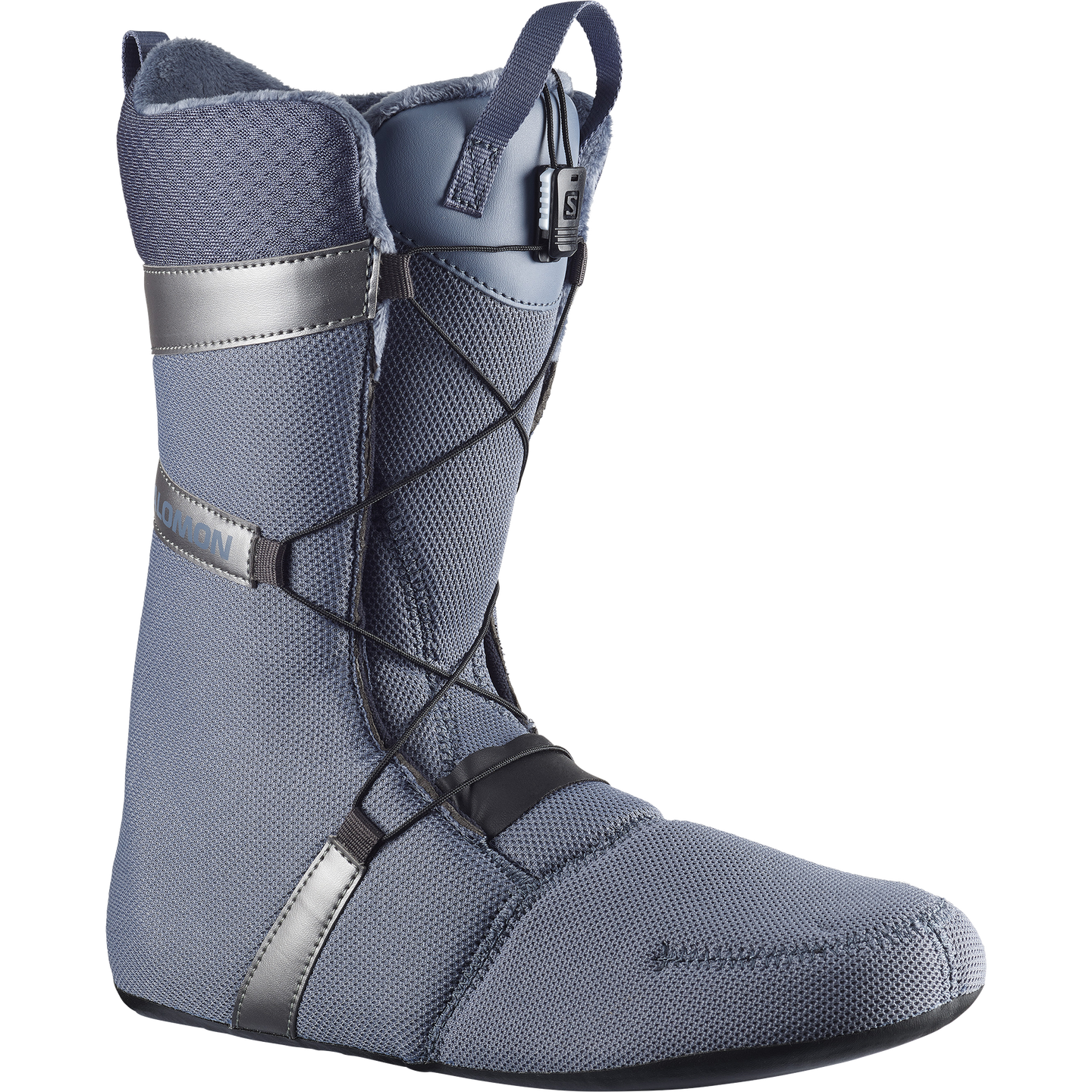 Ботинки для сноуборда Salomon X Approach Lace SJ Boa® Team, цвет: Металлический серый — фото 3