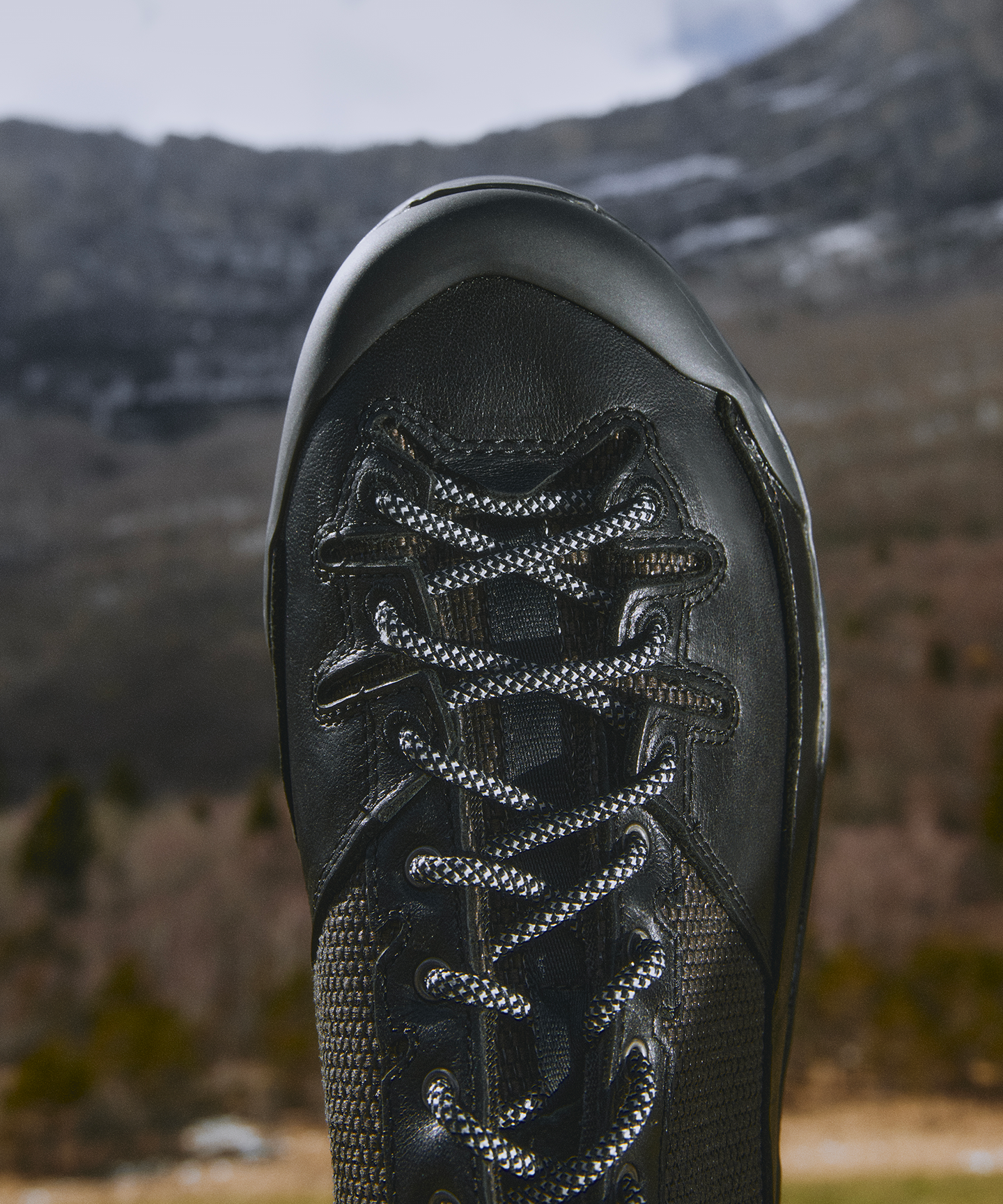 Обувь Salomon X-Alp Alpine Echoes, цвет: Чёрный / Земляной коричневый — фото 7
