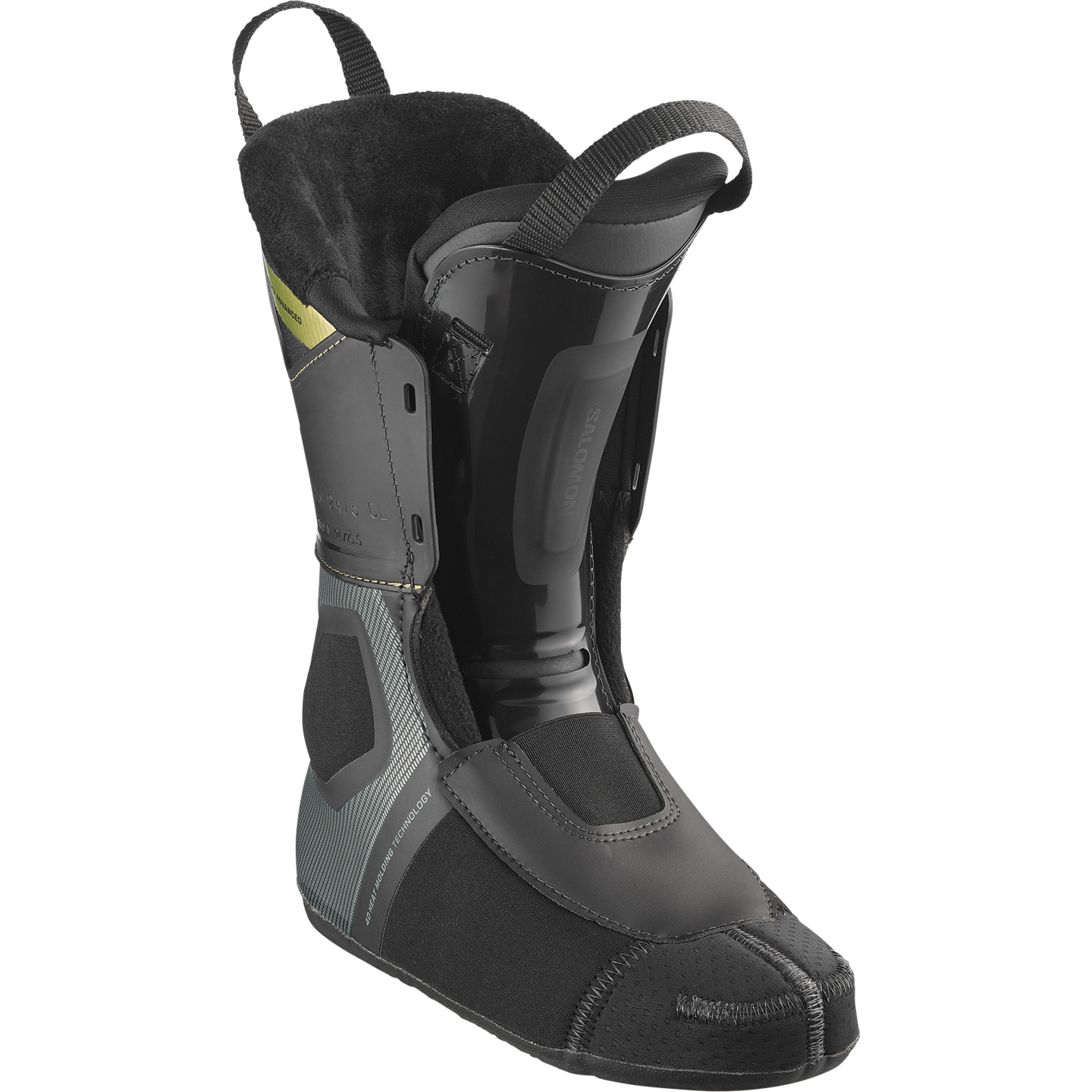 Женские горнолыжные ботинки Salomon S/Pro Supra S Boa 95, цвет: Чёрный / Золотой — фото 1