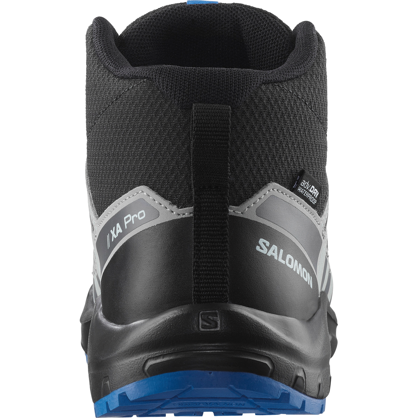 Водонепроницаемые ботинки Salomon XA Pro V8 Mid, цвет: Чёрный / Синий — фото 4