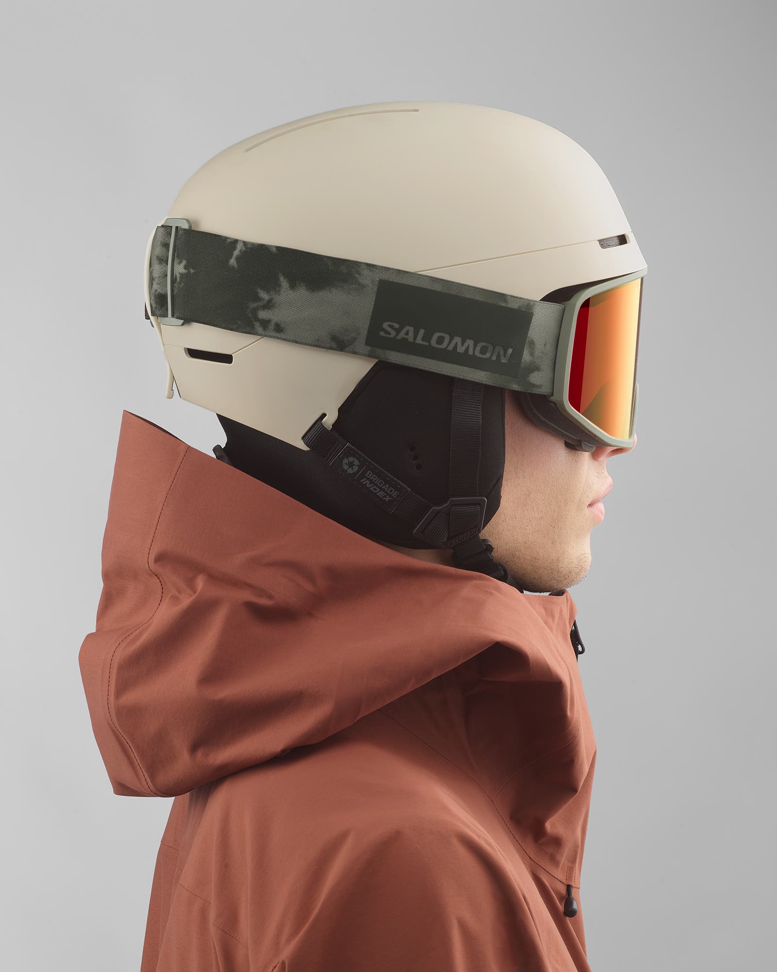 salomon brigade ski helmet Thanks to EPS4D technology Salomon Brigade Index | Grey