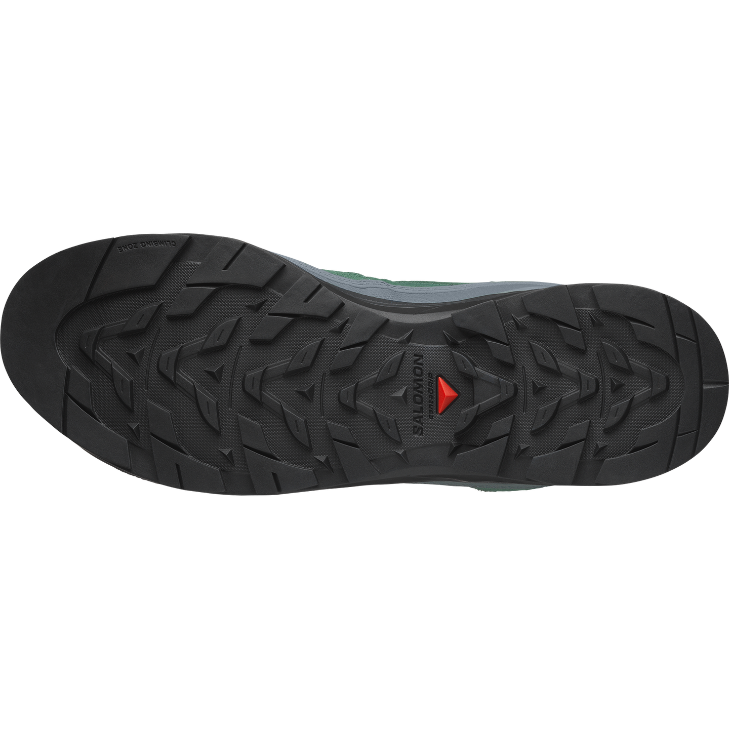 Кроссовки Salomon X-ALP Leather, цвет: Зелёный / Чёрный — фото 5