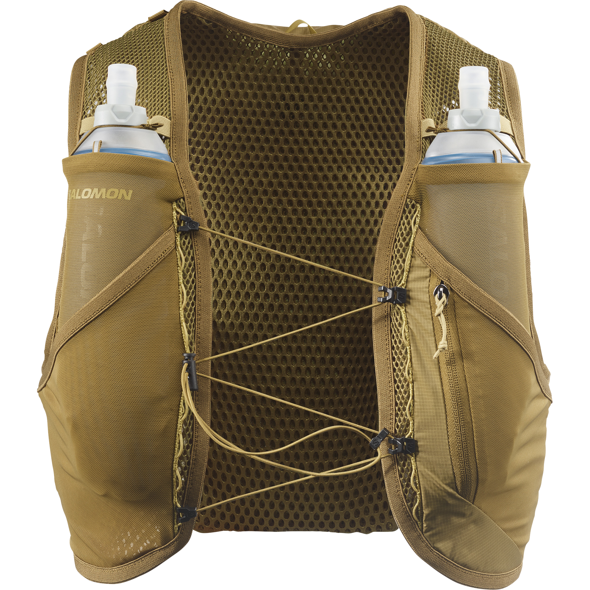 ACTIVE SKIN 8 Unisex Running Vest with flasks included | Salomon