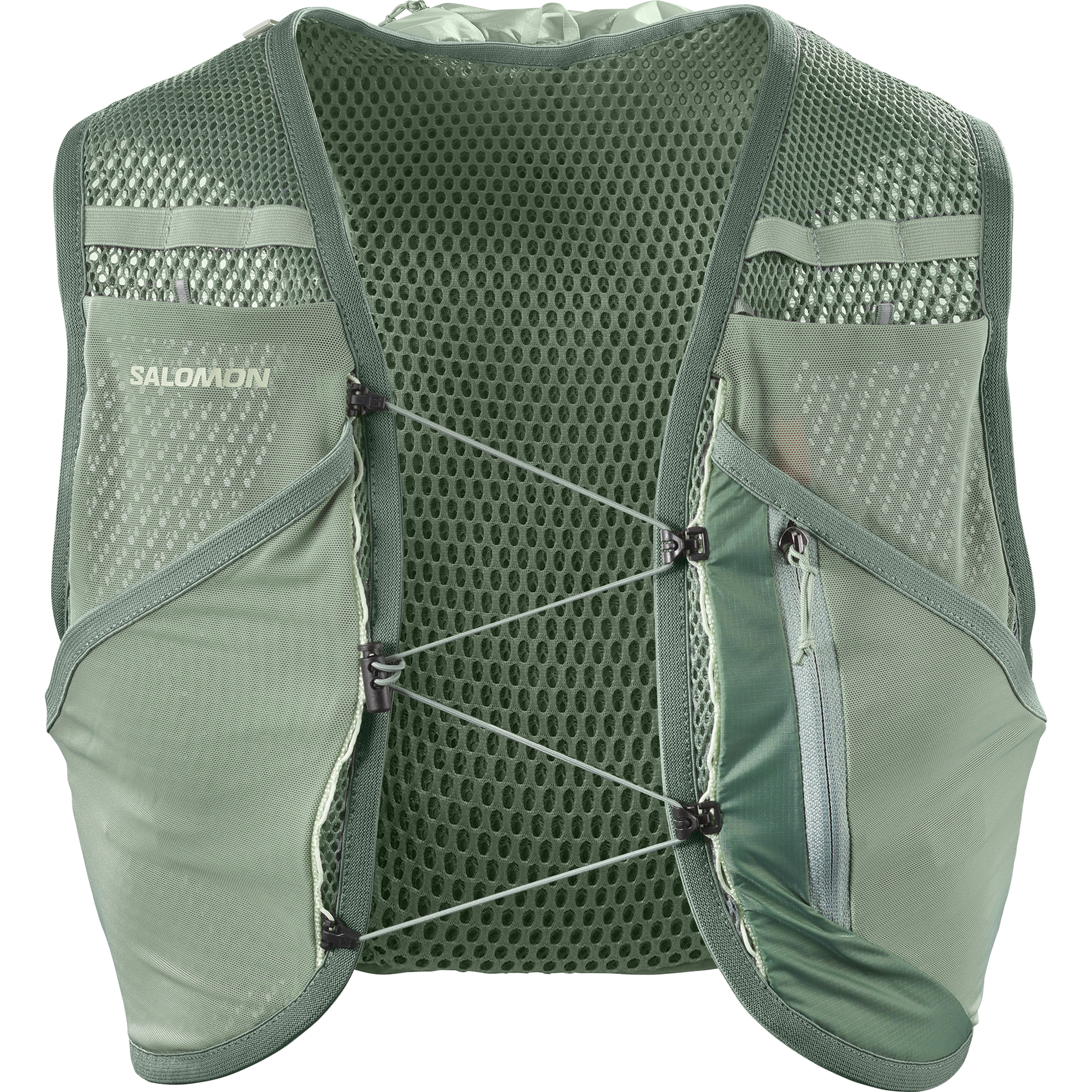 ACTIVE SKIN 8 NO FLASKS Unisex Running Vest | Salomon