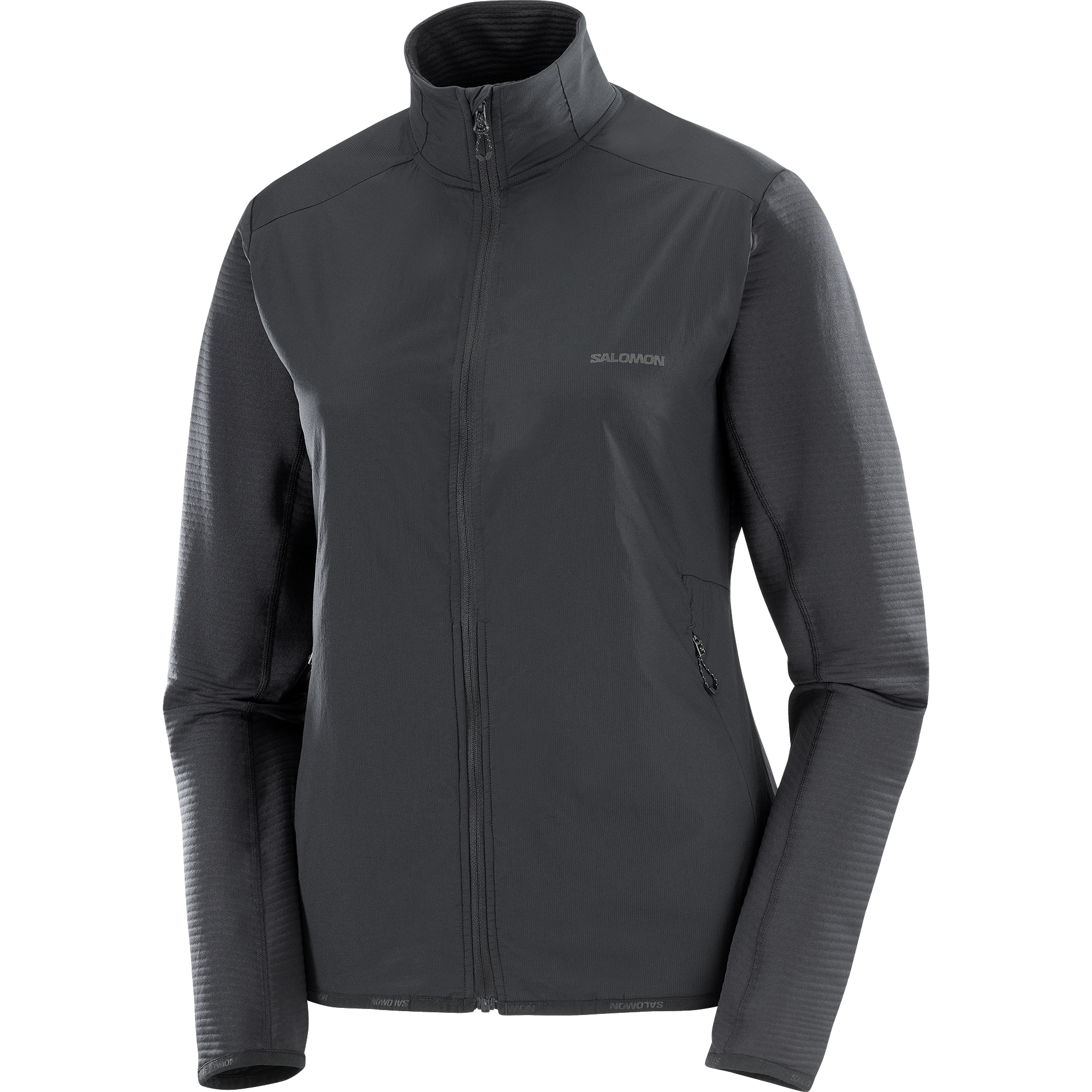 【Yui 】 ESSENTIAL LIGHTWARM HYBRID Women's Full Zip Midlayer Jacket | Salomon