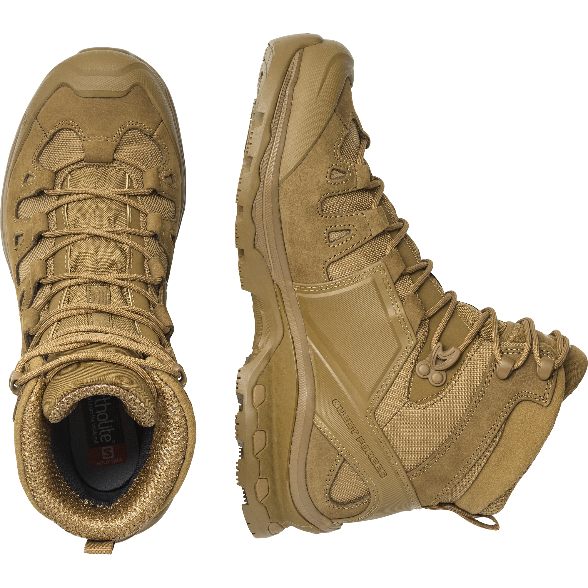 個人装備 salomon QUEST 4D FORCES 2 28cm Men's Salomon Quest 4D Forces 2 GTX Boots | TacticalGear.com