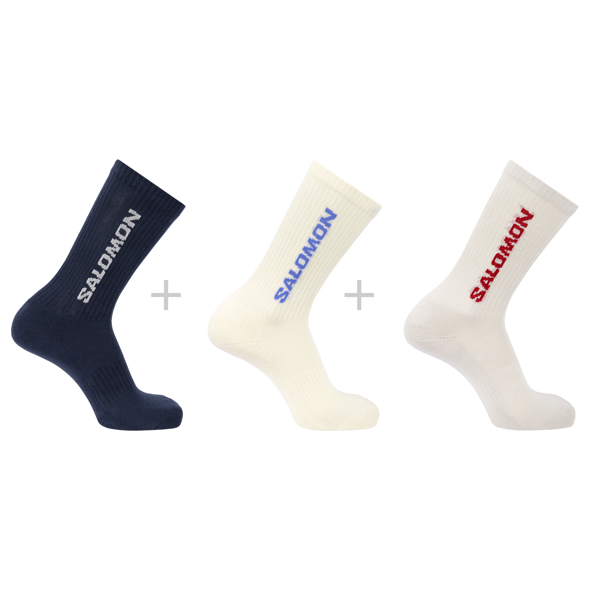 EVERYDAY CREW 3-PACK - Unisex Socks