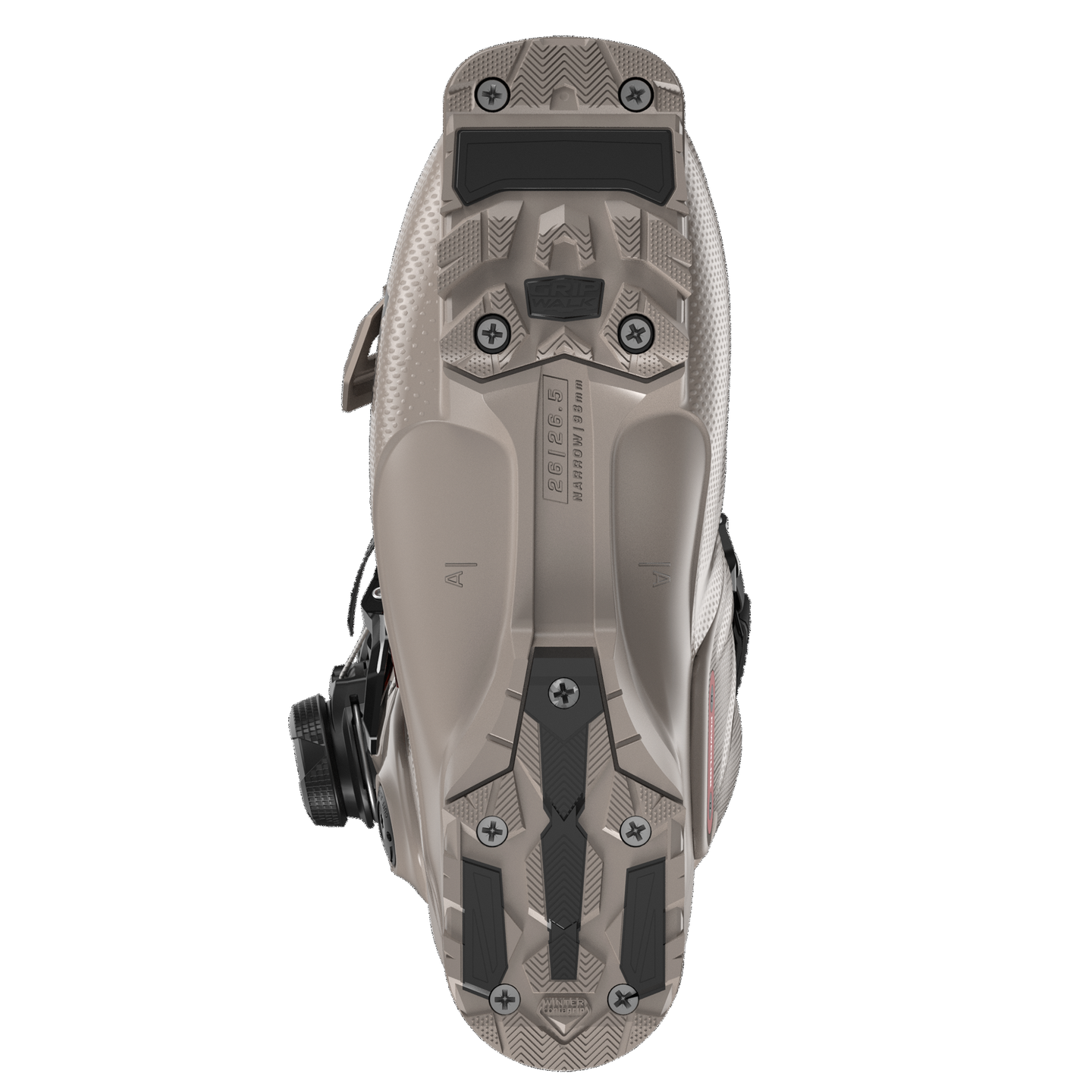 Мужские горнолыжные ботинки Salomon S/Pro Alpha C Boa 110, цвет: Кешью / Чёрный — фото 4