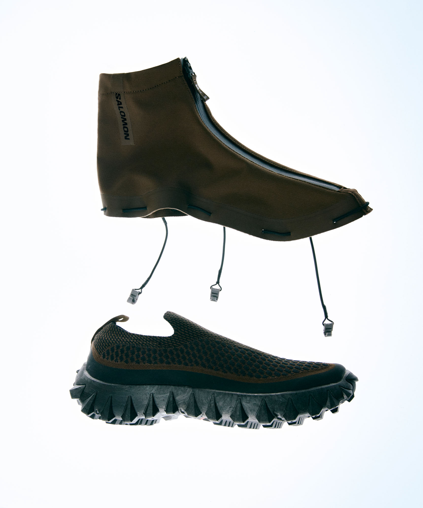 Сандалии Salomon Snowclog Advanced, цвет: Земляной коричневый / Чёрный — фото 7