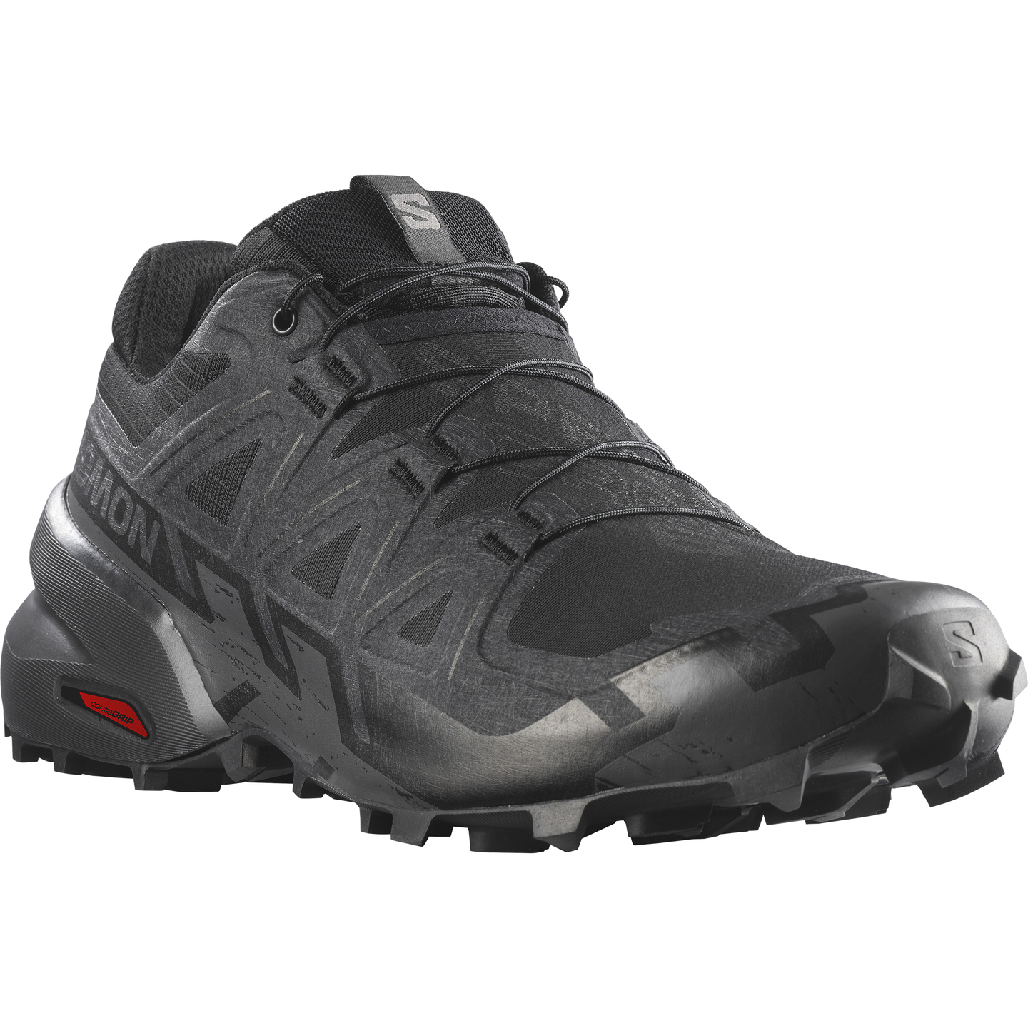 Мужские кроссовки Salomon Speedcross 6 Wide, цвет: Чёрный — фото 5