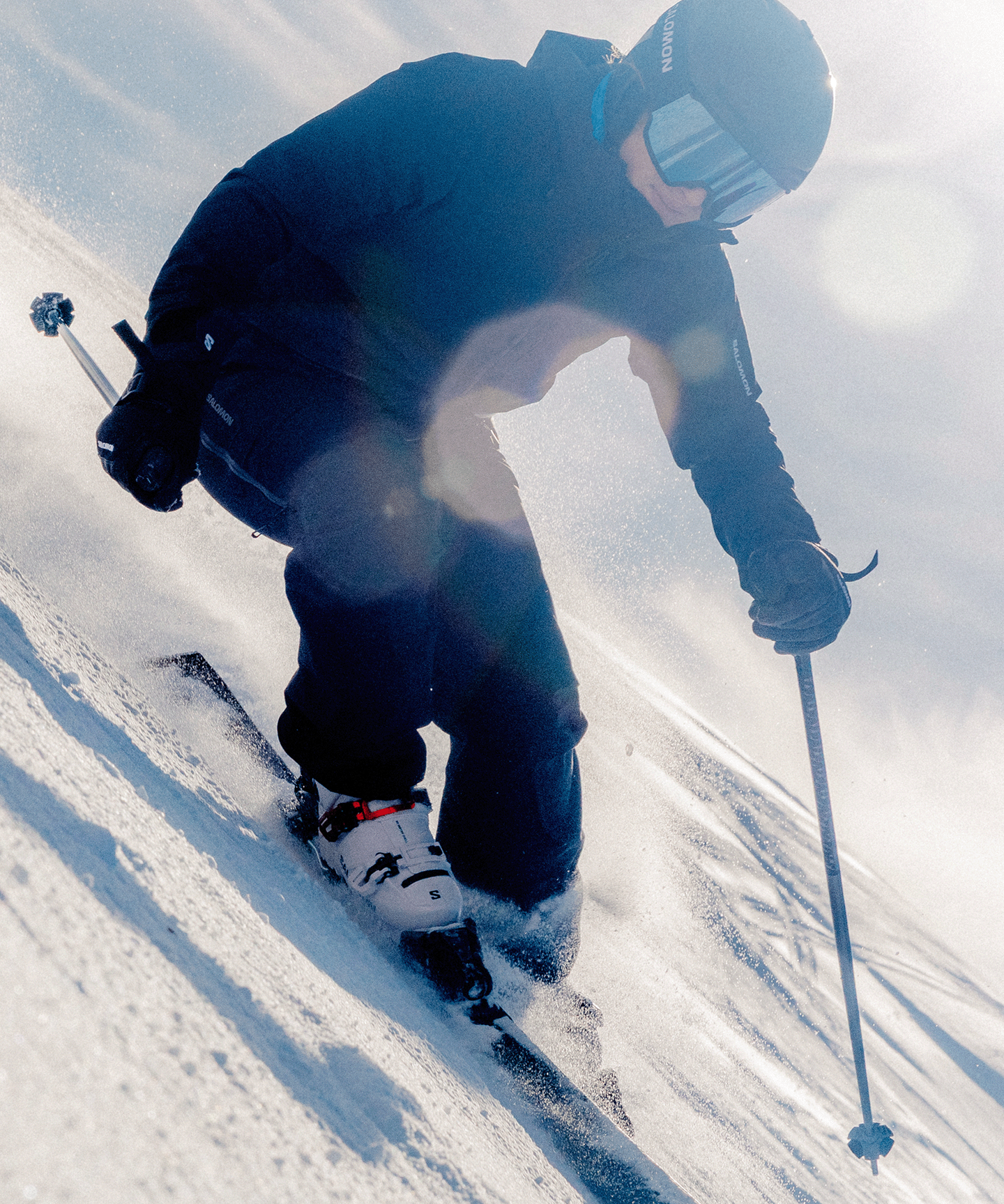 Женские горнолыжные ботинки Salomon S/PRO Alpha C BOA 115, цвет: Сиреневый пепельный / Чёрный — фото 3