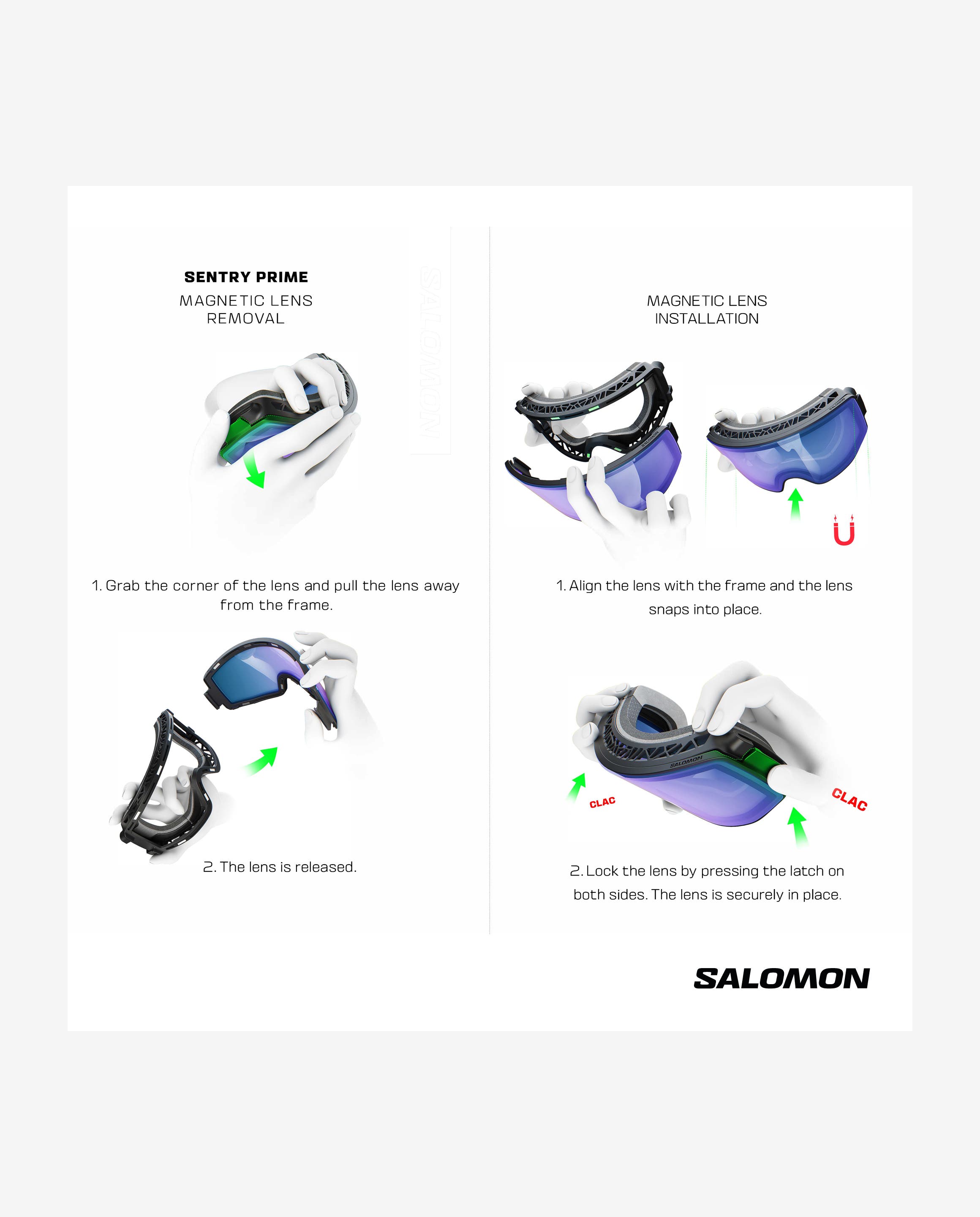 SENTRY PRIME SIGMA (and EXTRA LENS) Goggles - Unisex | Salomon SENTRY PRIME SIGMA (and EXTRA LENS) Goggles - Unisex | Salomon