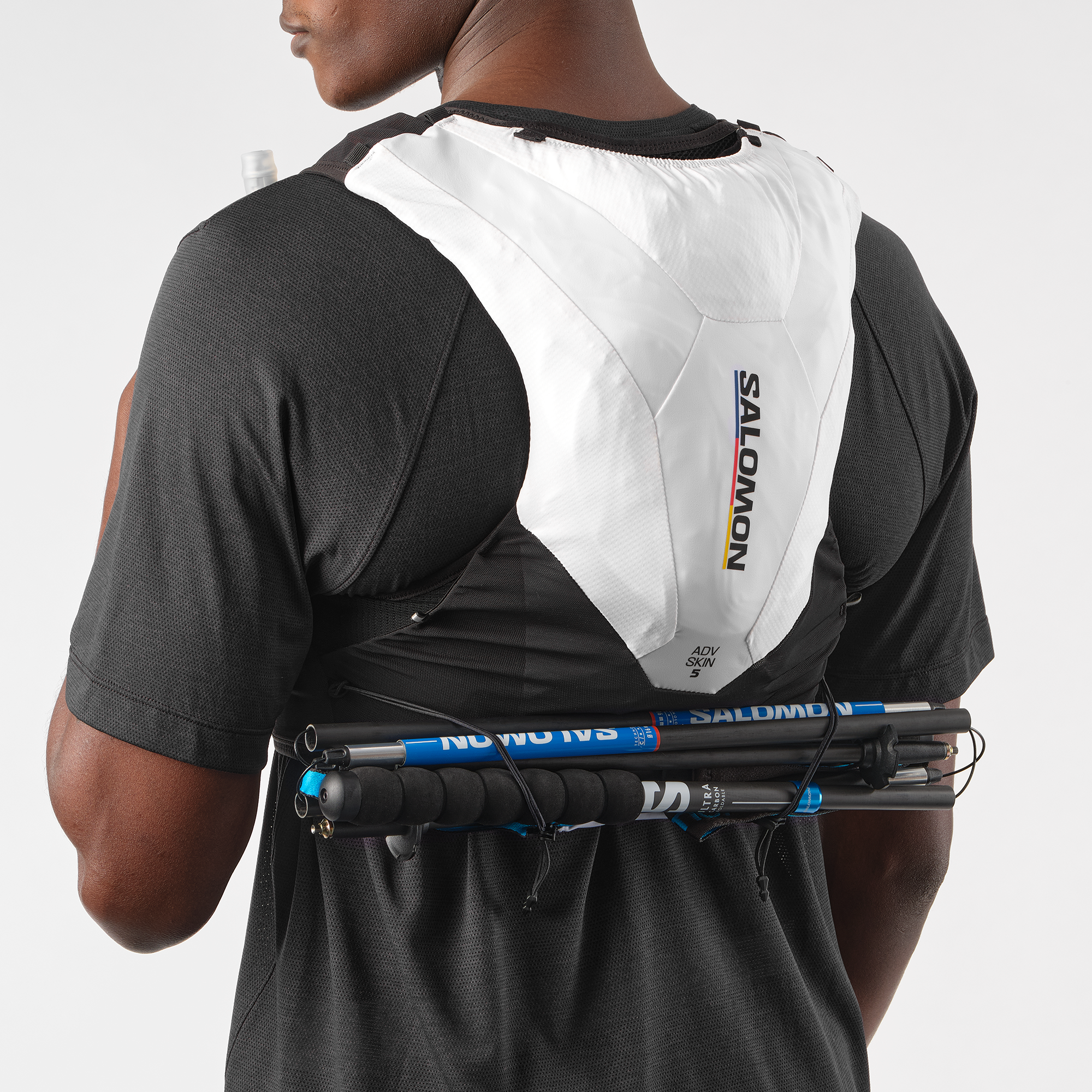 ADV SKIN 5 RACE FLAG Unisex Running Vest with flasks