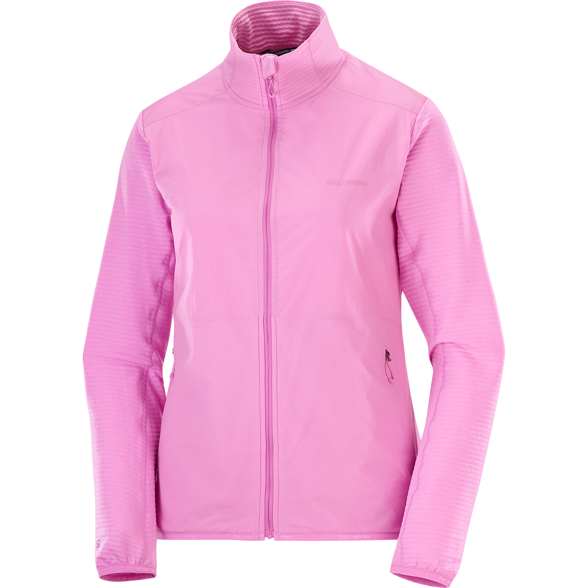 ESSENTIAL LIGHTWARM HYBRID Women's Full Zip Midlayer Jacket | Salomon