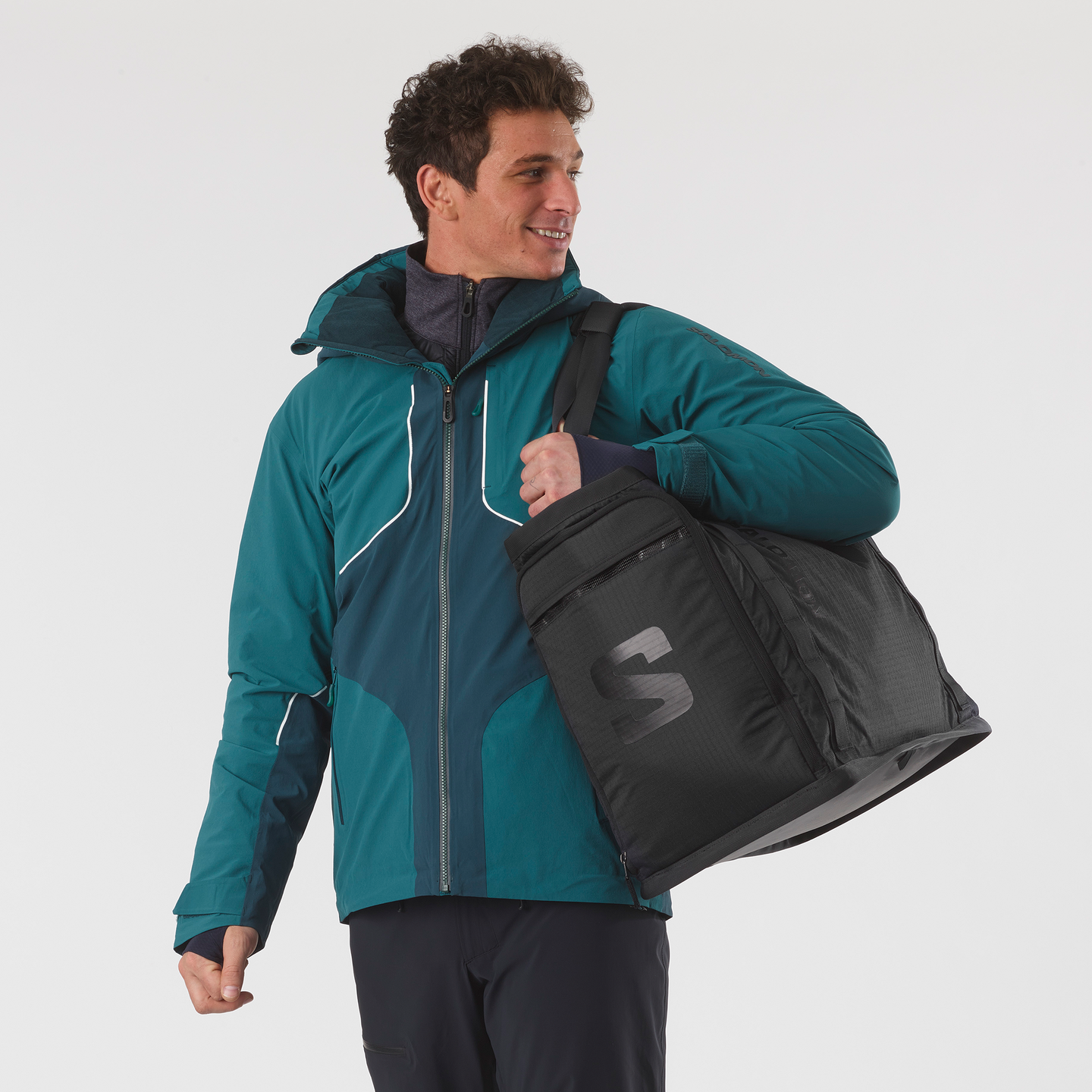 Сумка Salomon Extend Max Gearbag, цвет: Чёрный — фото 1