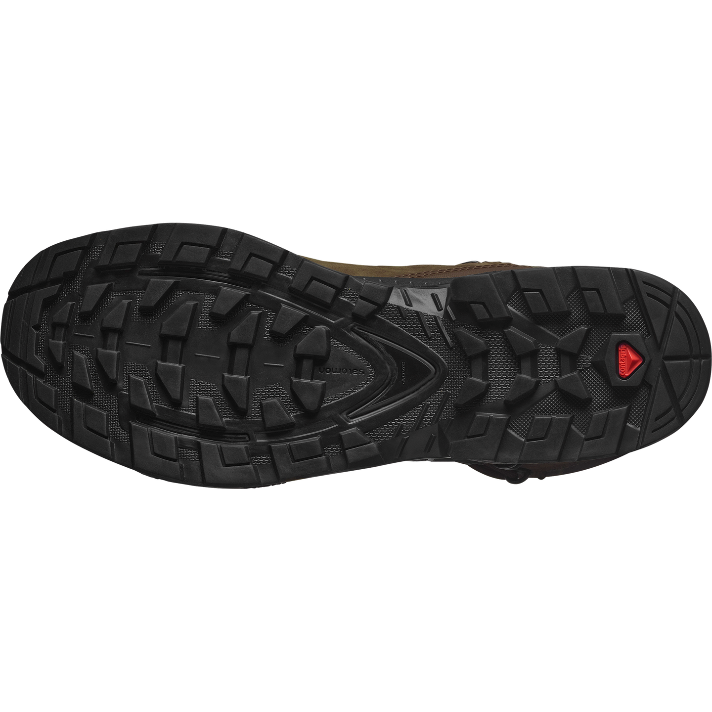 Сумка Salomon Quest Tracker High GORE-TEX, цвет: Земляной коричневый / Зелёный — фото 6