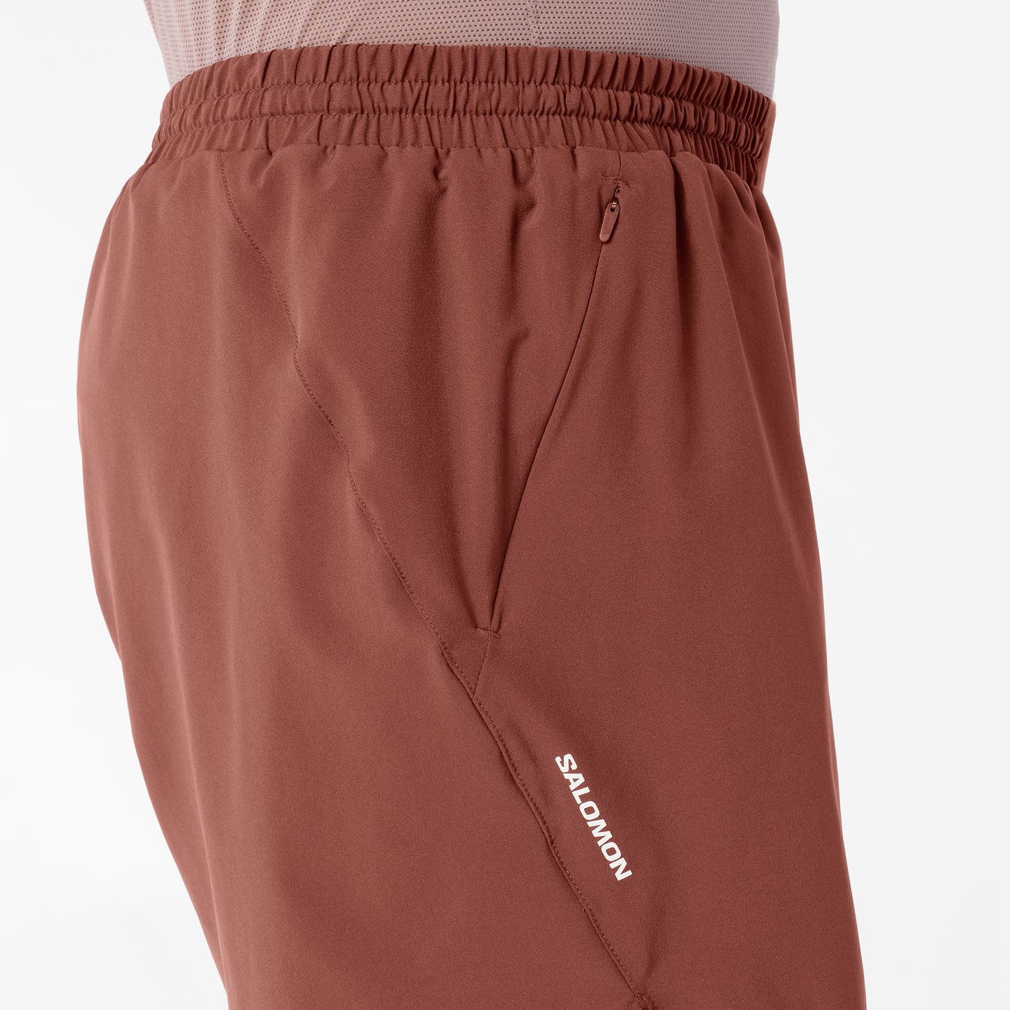 Мужские шорты Salomon SHAKEout Core, цвет: Умбра — фото 4