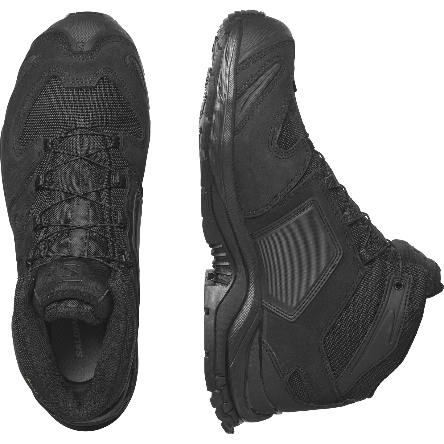 Ботинки Salomon XA Forces Mid Gore-Tex EN, цвет: Чёрный — фото 2