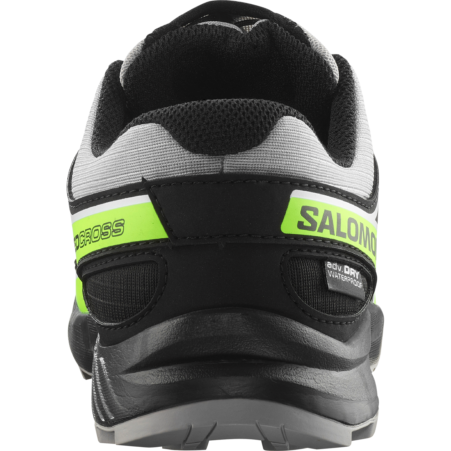 Детские кроссовки Salomon Speedcross Waterproof, цвет: Чёрный / Зелёный — фото 4
