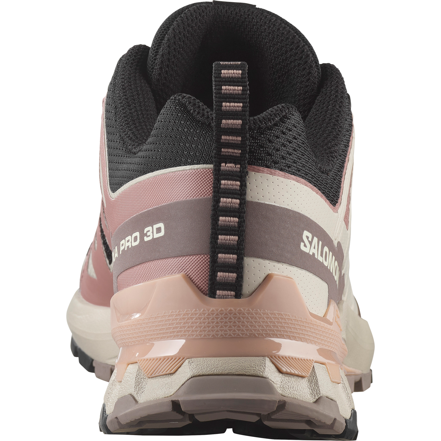 Кроссовки Salomon XA PRO 3D V9, цвет: Чёрный / Красное дерево розовый — фото 6