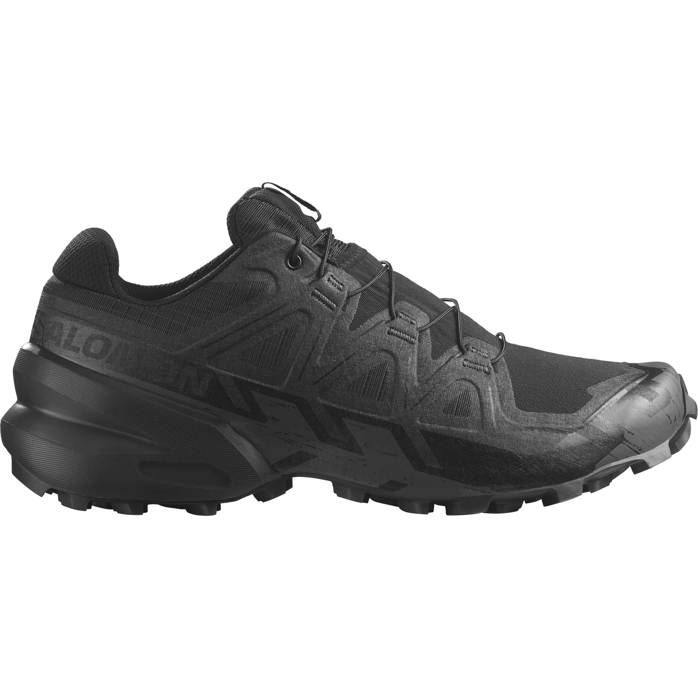 Кроссовки Salomon Speedcross 6 Forces, цвет: Чёрный — фото 1