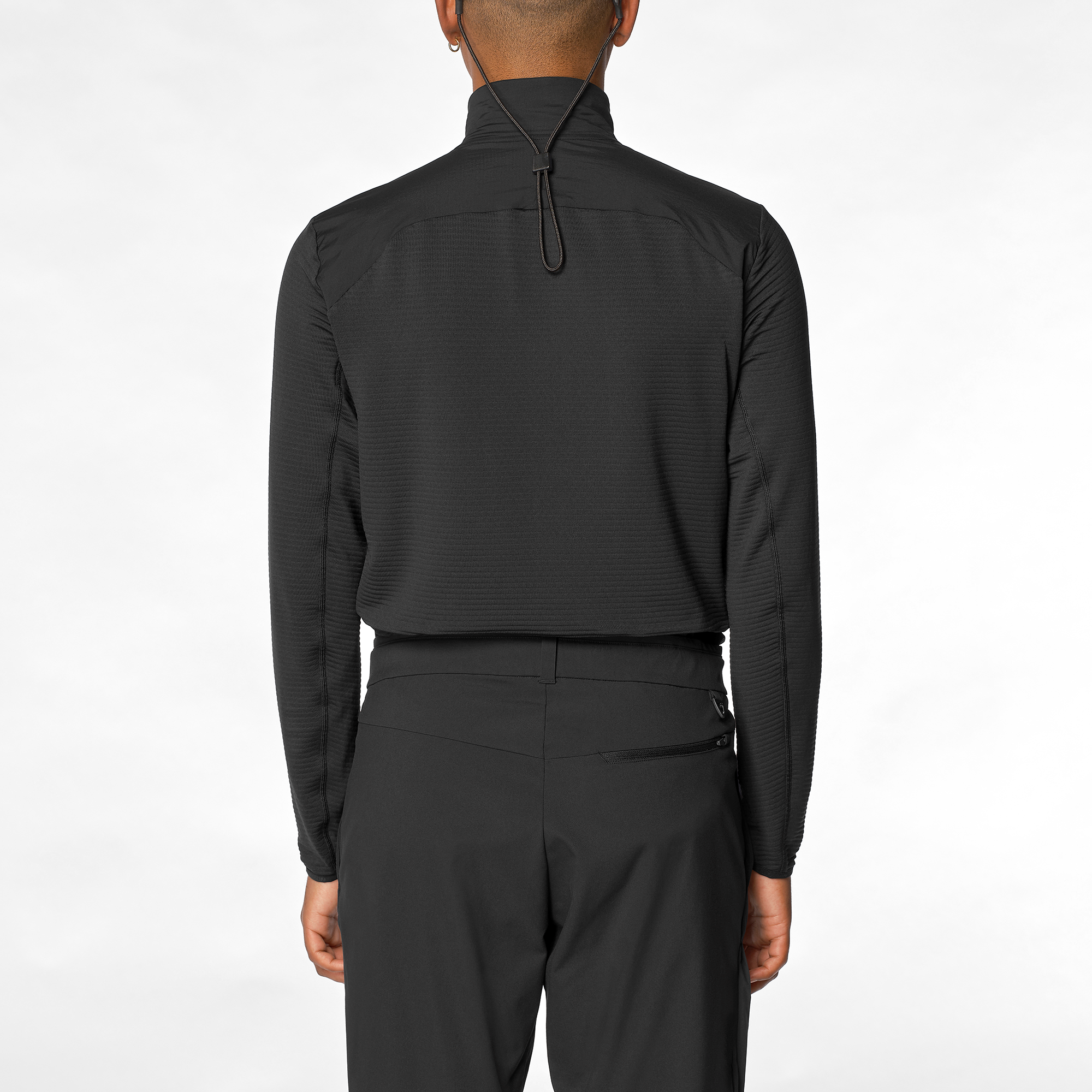 ESSENTIAL LIGHTWARM HYBRID Men's Full Zip Midlayer Jacket | Salomon