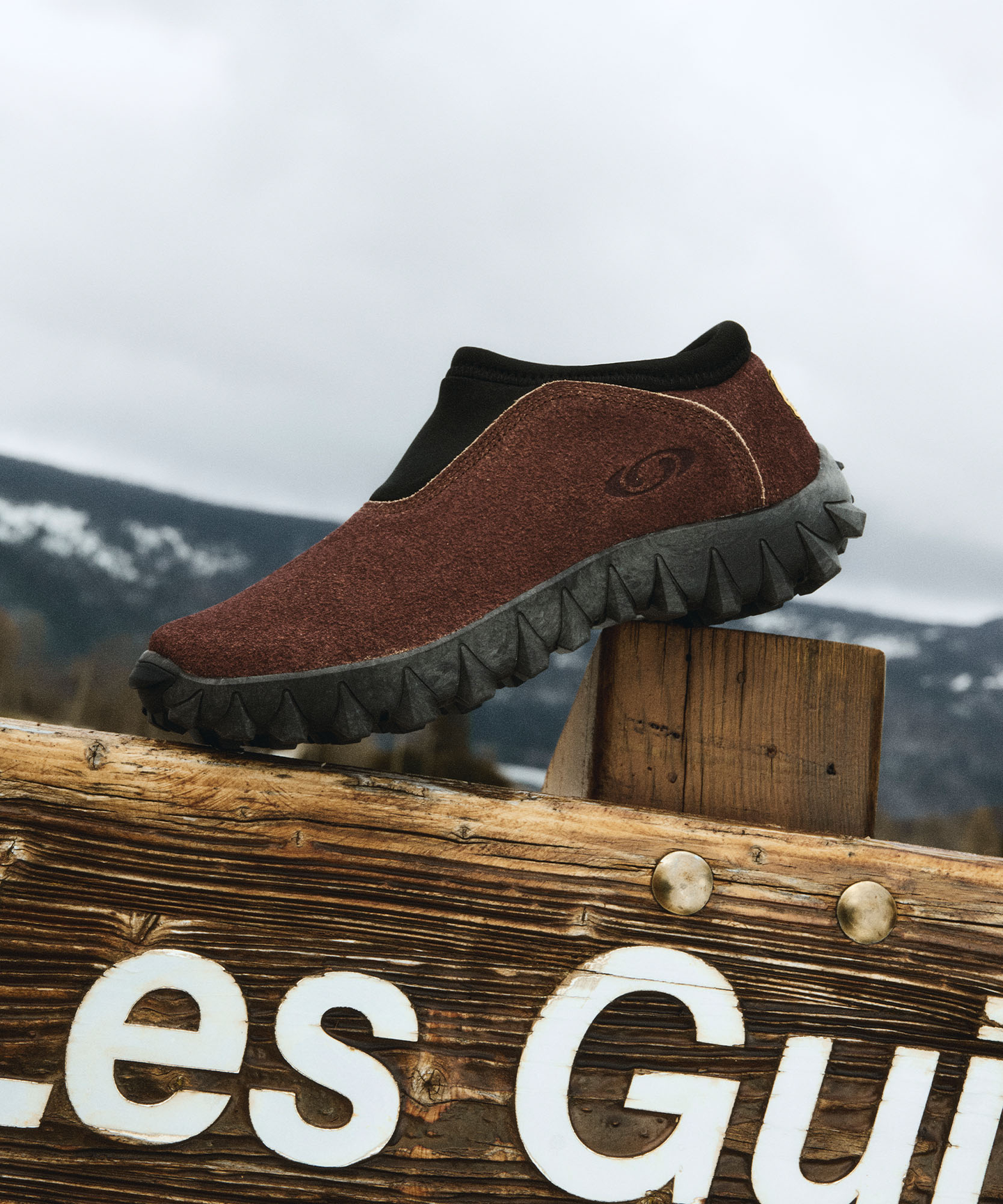Сандалии Salomon Snowclog OG Expedition, цвет: Чёрный / Шоколадный — фото 6