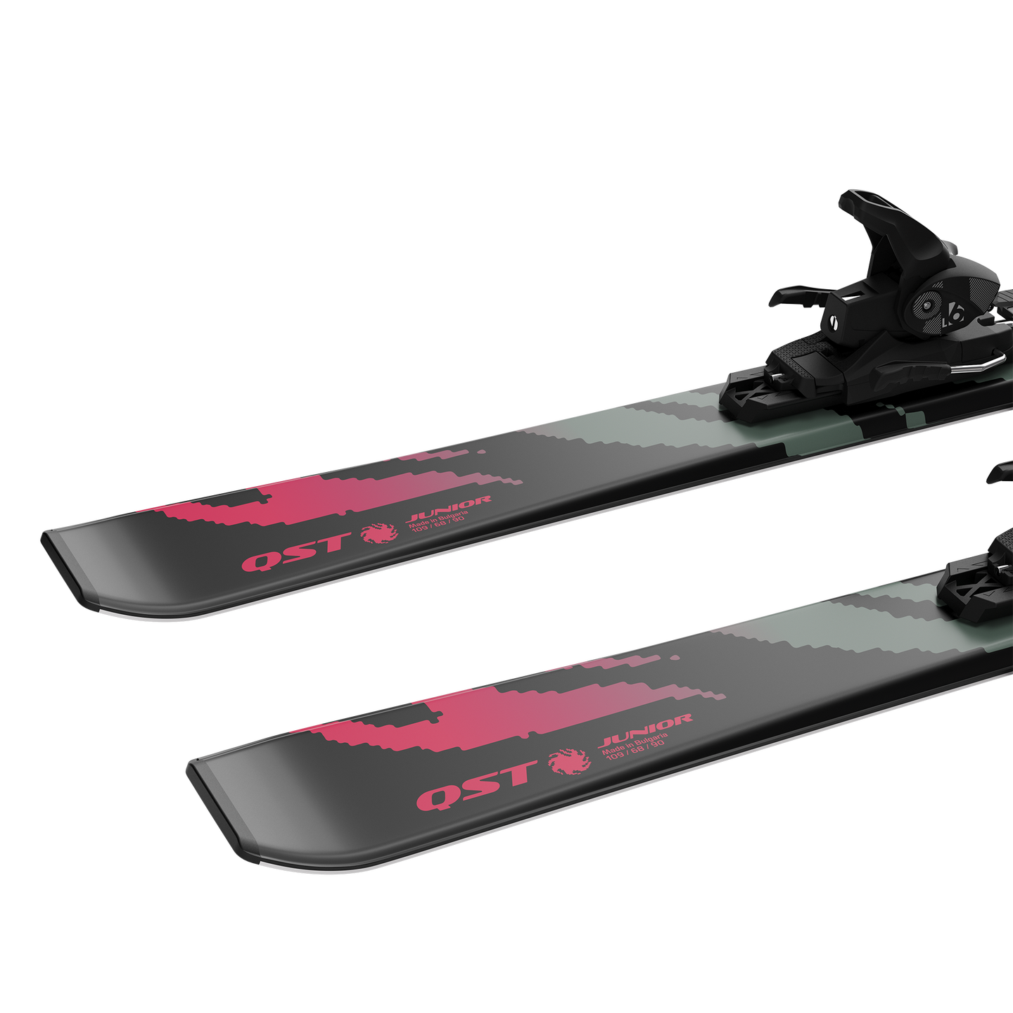 Лыжи Salomon Qst Black M (and L6), цвет: Чёрный / Неоновый — фото 3