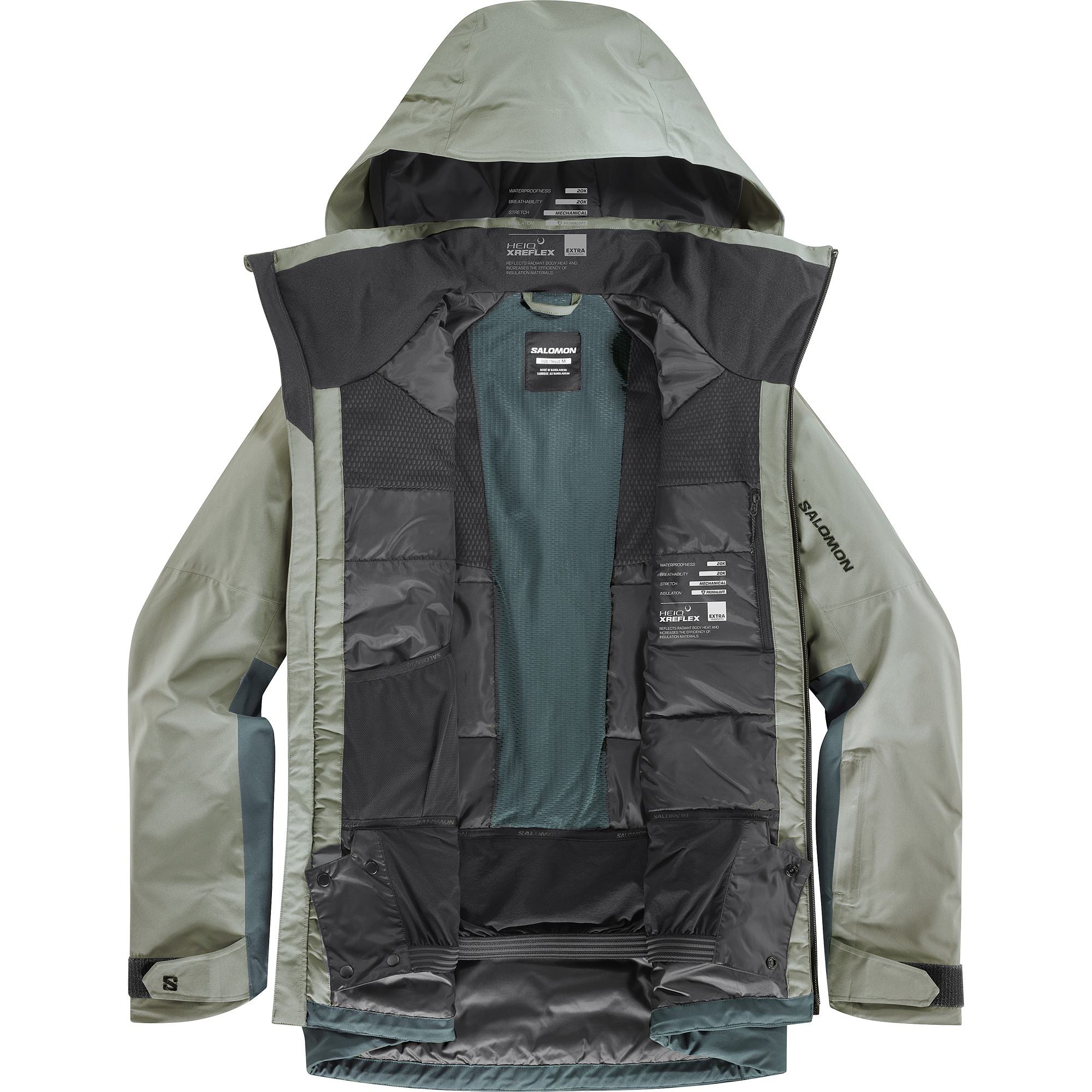 BRILLIANT Men's Insulated Hooded Jacket | Salomon
