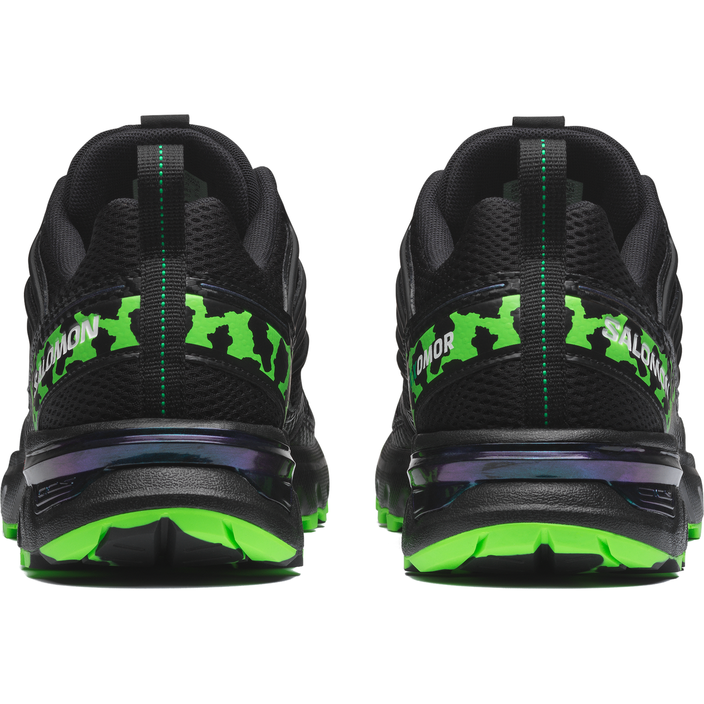 Кроссовки Salomon Acs Nexxt the Green Star BY Feid, цвет: Чёрный / Яркий зелёный — фото 4