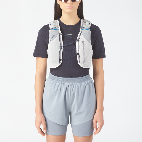 Беговой рюкзак Salomon ADV Skin 5, цвет: Серый фиолетовый