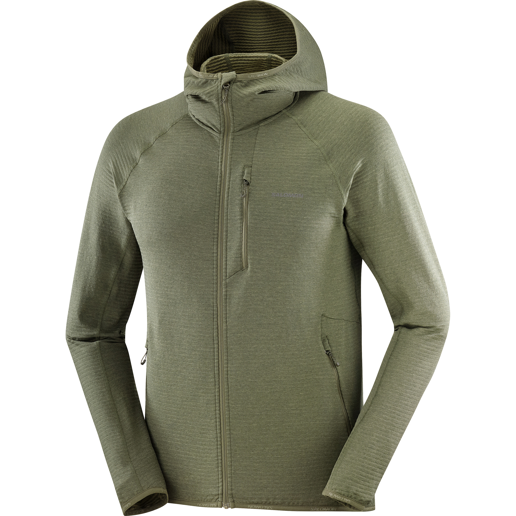 ジャケット・アウター 00s SALOMON softshell hoodie dark green 00s SALOMON softshell hoodie dark green