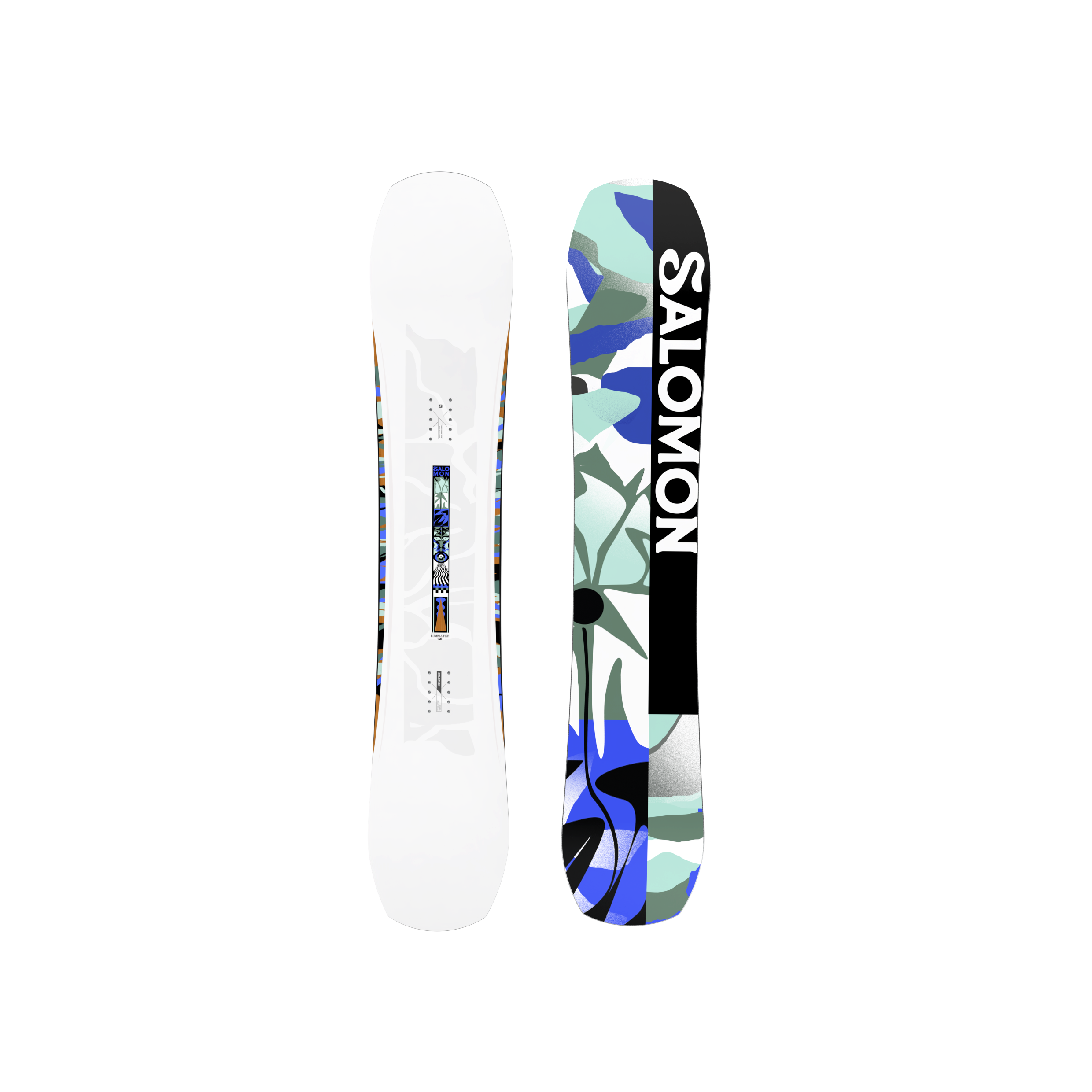 708　　SALOMON RUMBLE FISH 140cm 2024 SALOMON W RUMBLE FISH SNOWBOARD – Rude Girls Shop