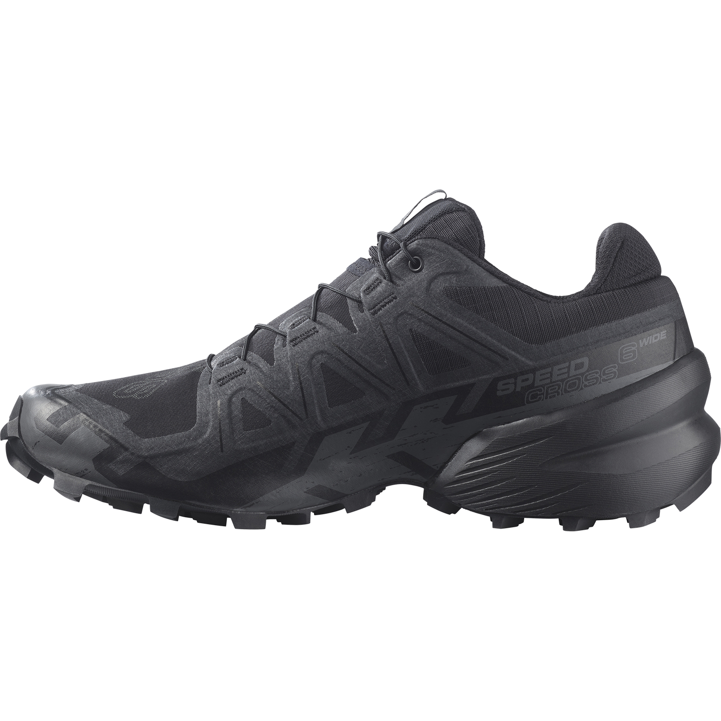 Мужские кроссовки Salomon Speedcross 6 Wide, цвет: Чёрный — фото 3