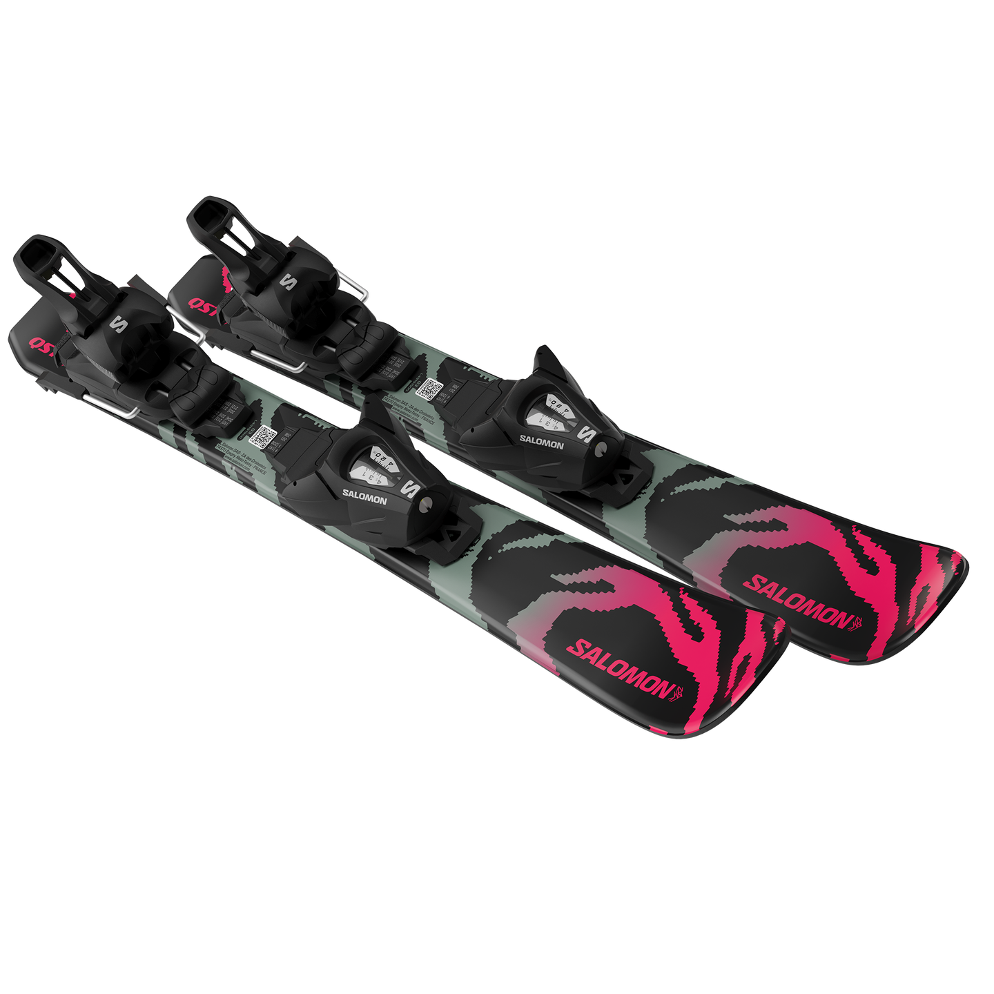 Лыжи Salomon Qst Black XS (and C5), цвет: Чёрный / Неоновый — фото 5