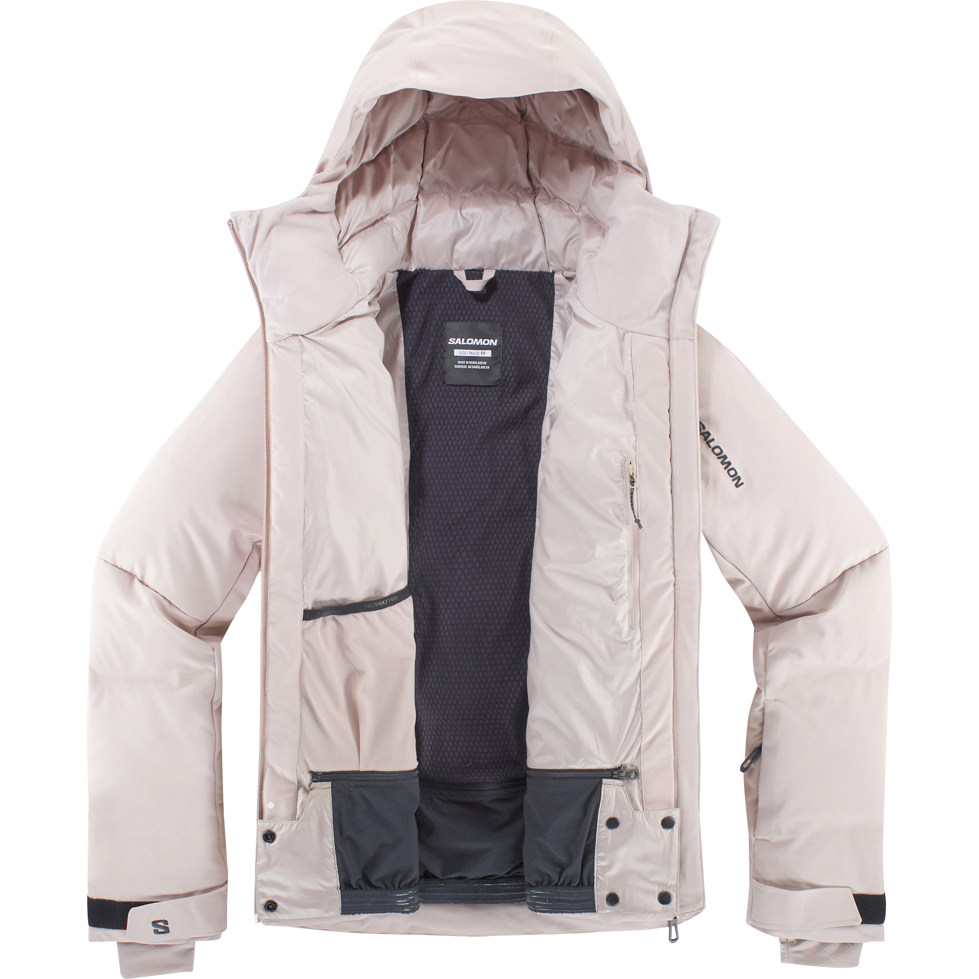 ALPENFLOW DOWN Women's Hooded Down Jacket | Salomon