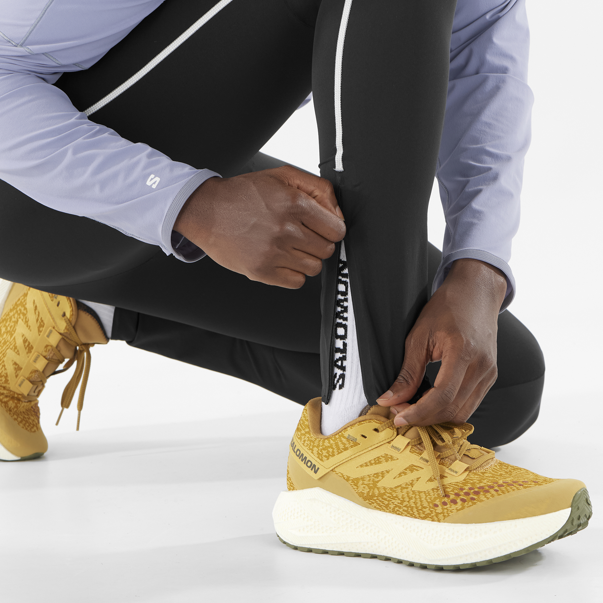 SENSE AERO STOW TIGHTS Men's Tights | Salomon