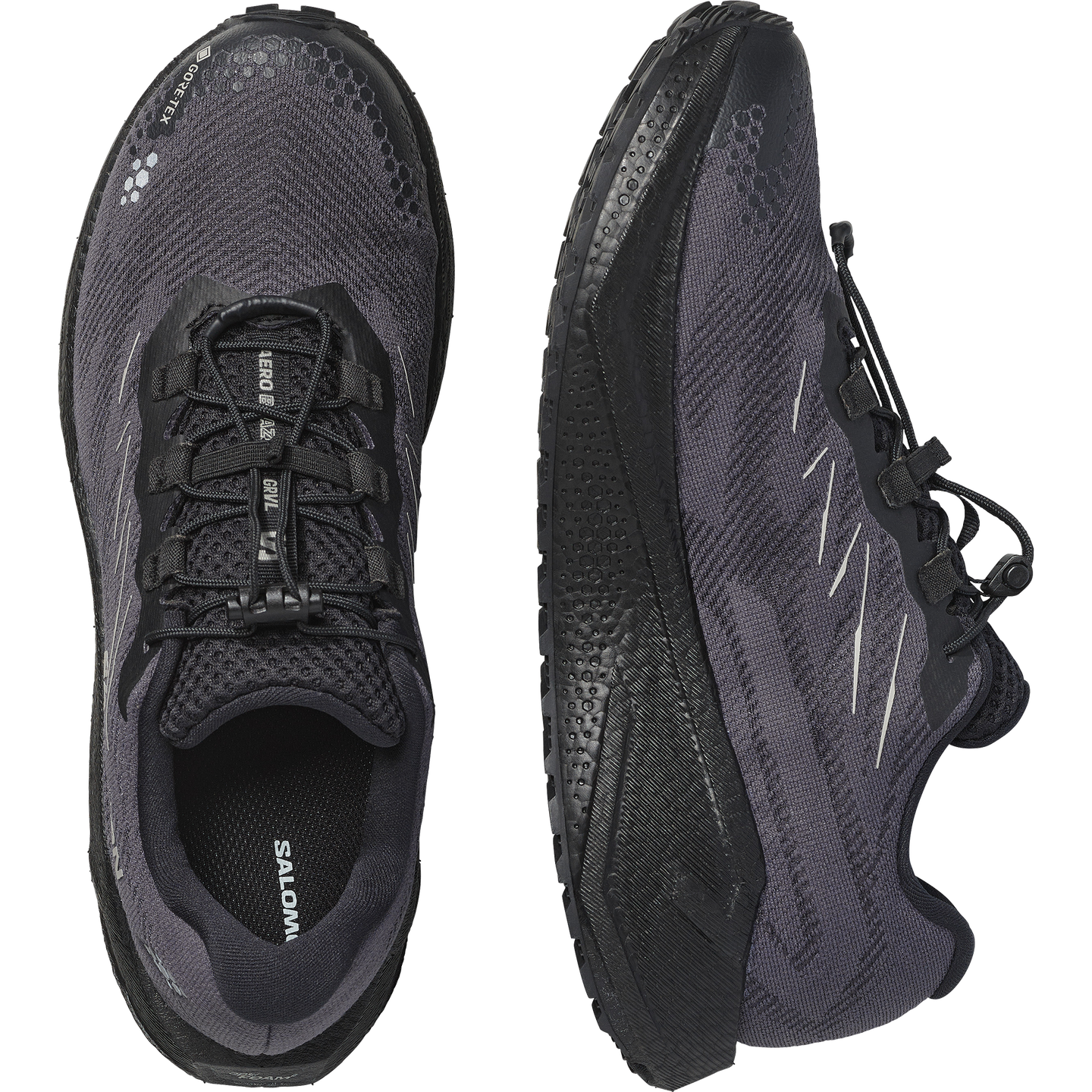 Кроссовки Salomon Aero Blaze 4 Grvl GORE-TEX, цвет: Чёрный — фото 2