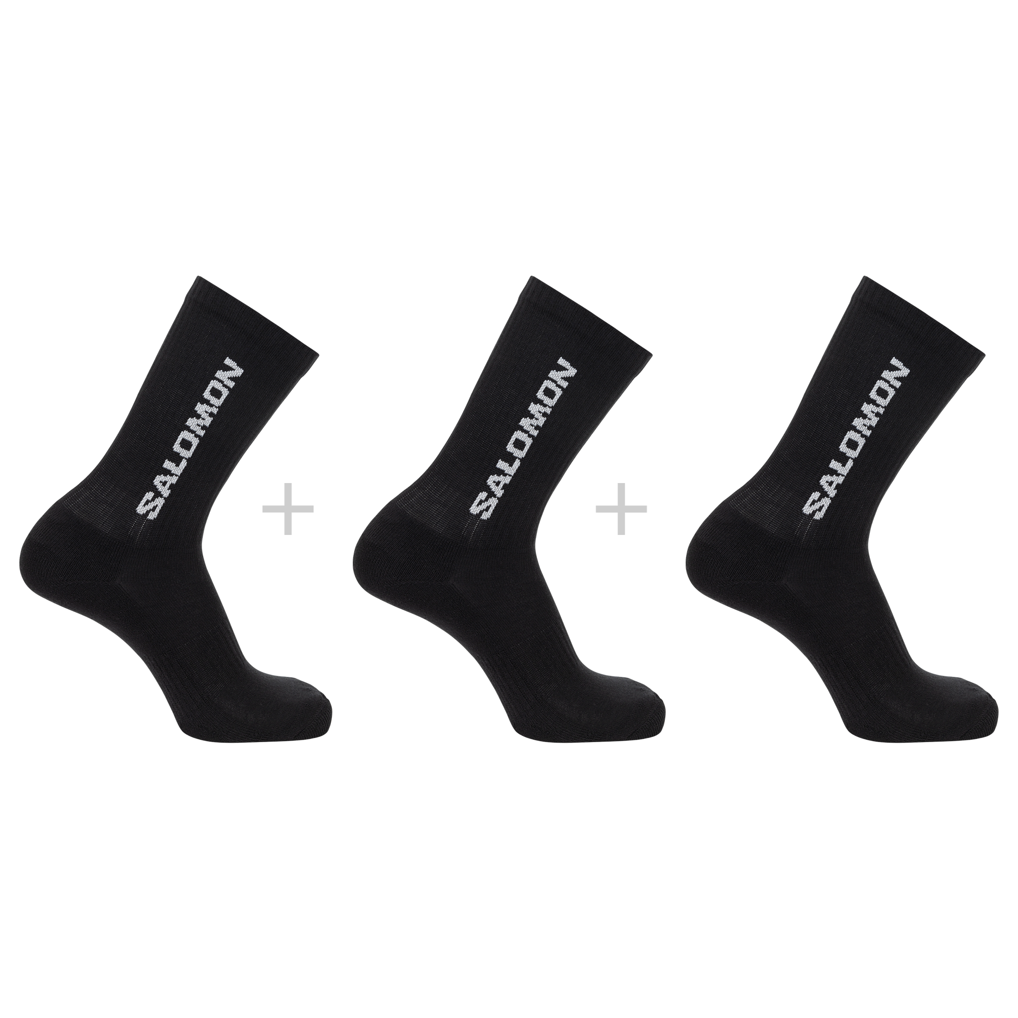 РОЙ（デサントソックス　BLACK） Terramar Work And Sport 6 Pack Socks - Black – Lenny's Shoe & Apparel